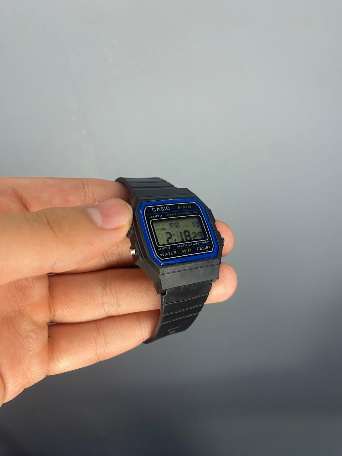 Casio F91W black