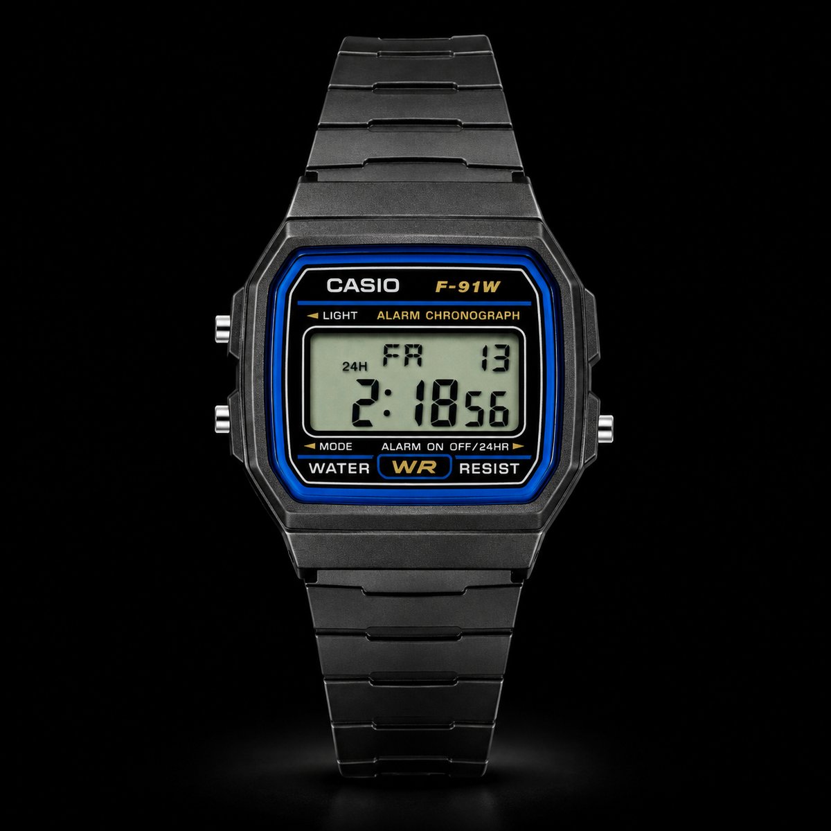 Casio F91W black