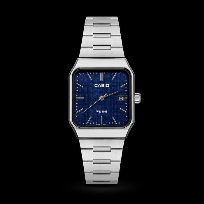 Casio 12 Plata Azul (premium)
