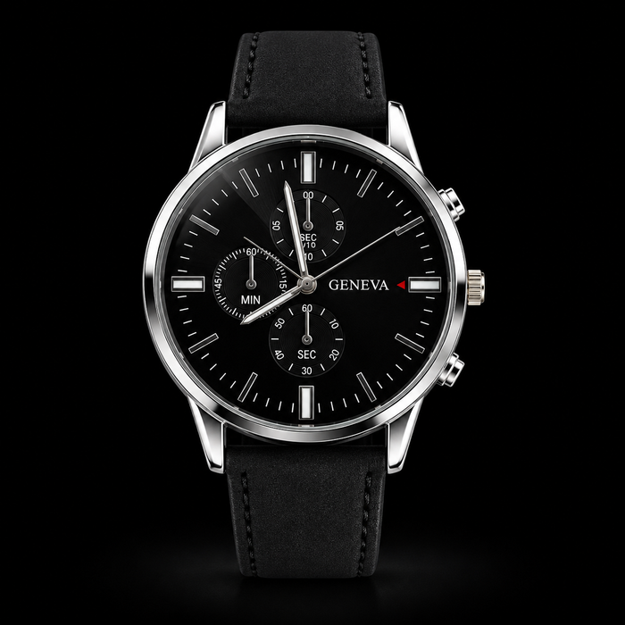 Geneva black ecocuero