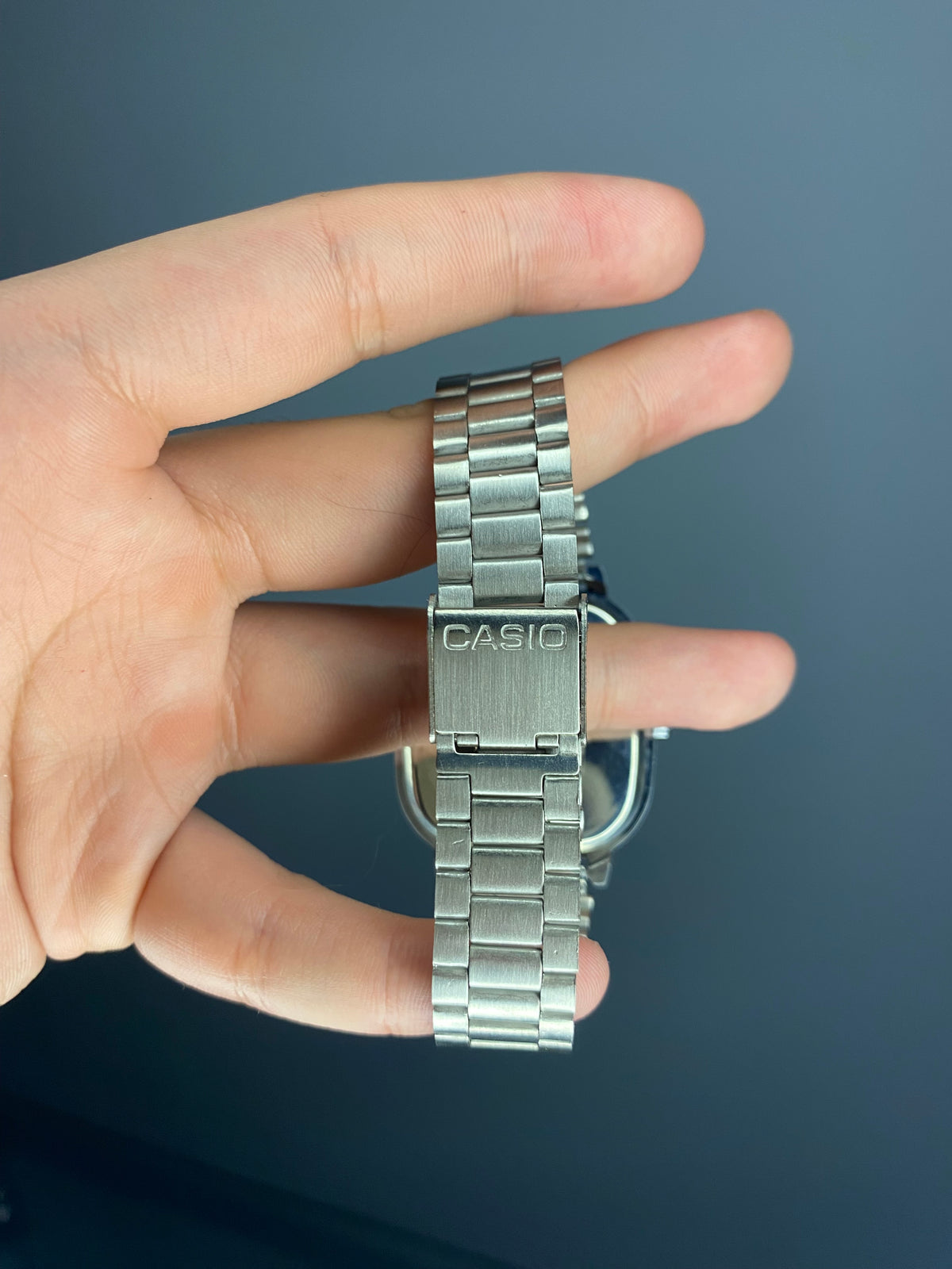 Casio vintage blue