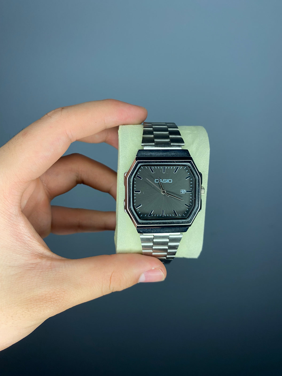 Casio vintage silver