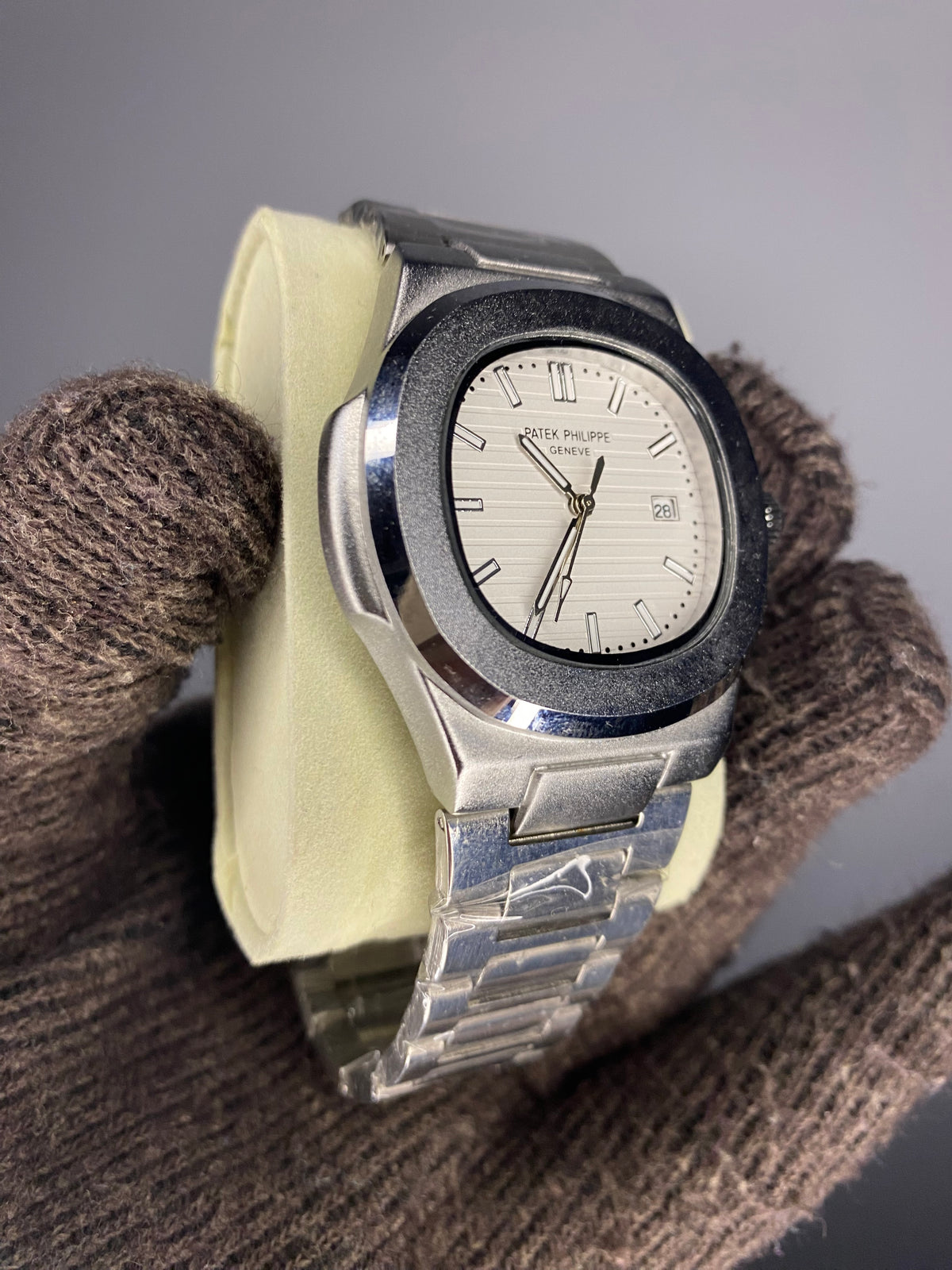 Patek Philippe Nautilus White AA