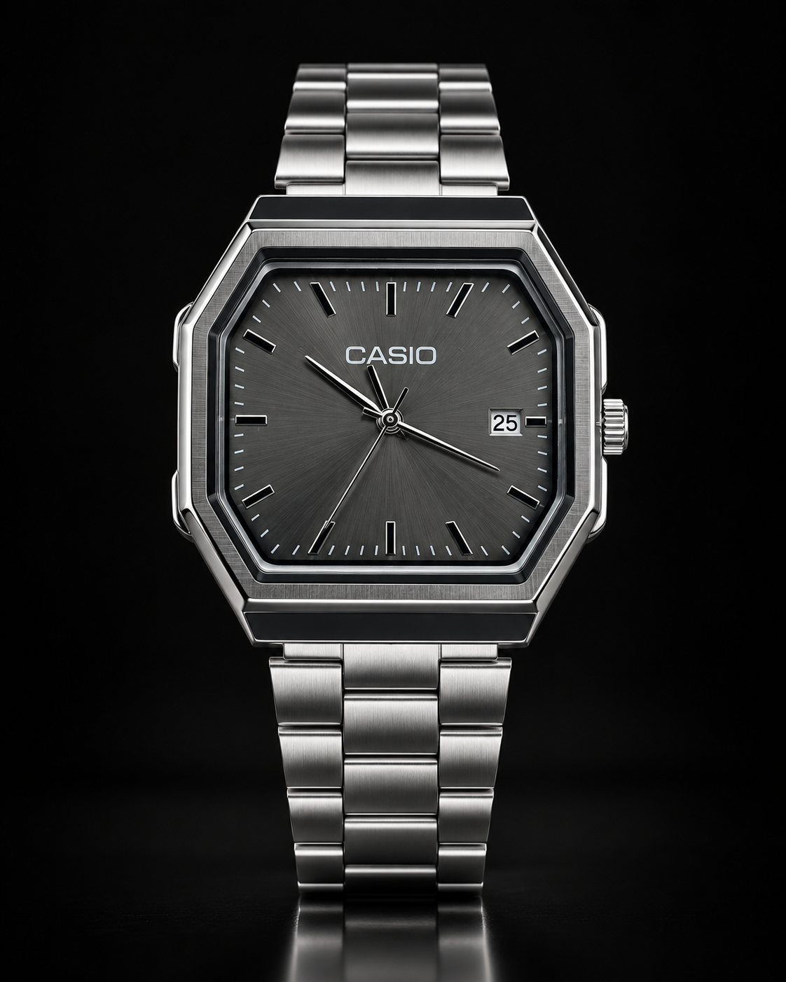 Casio vintage silver