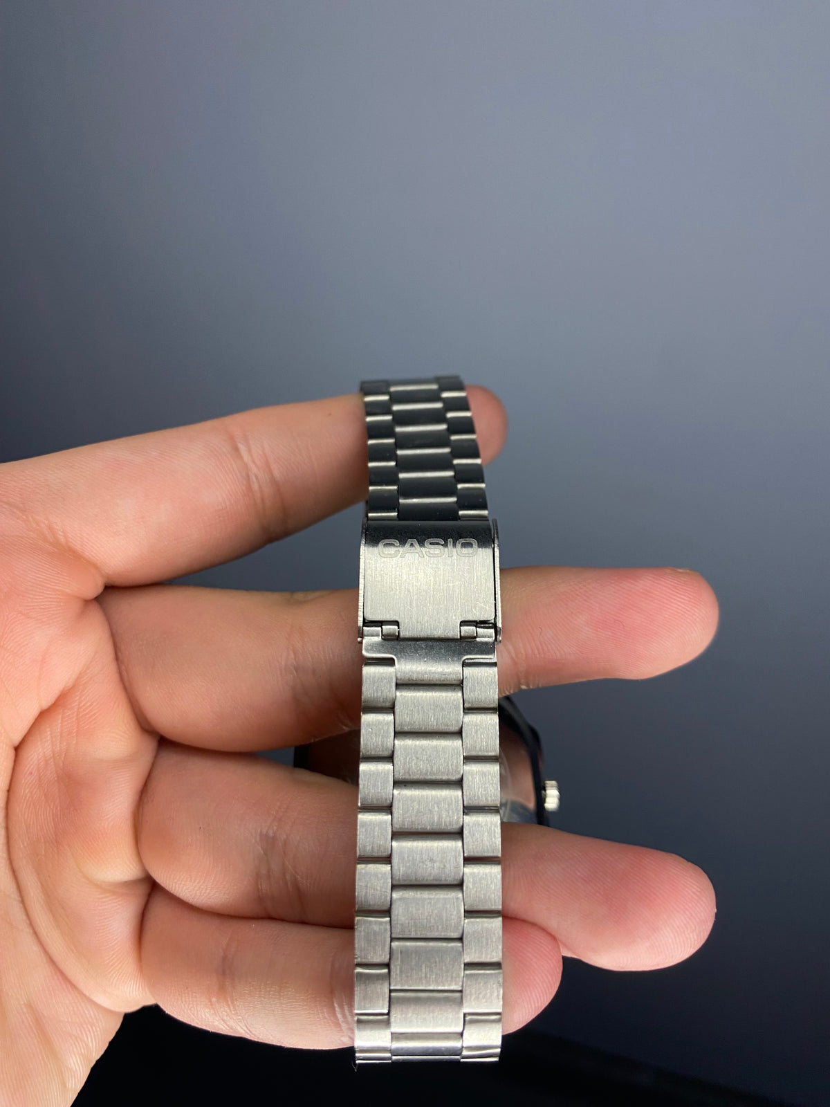 Casio vintage silver