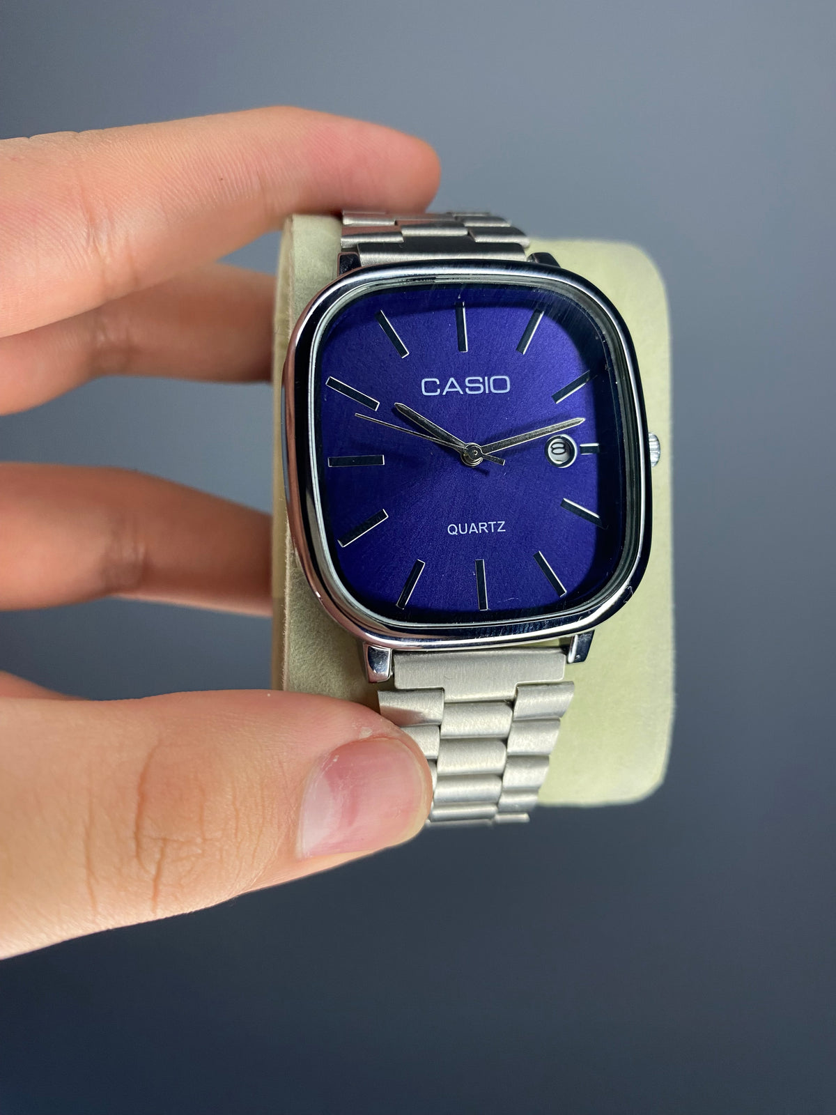 Casio vintage blue