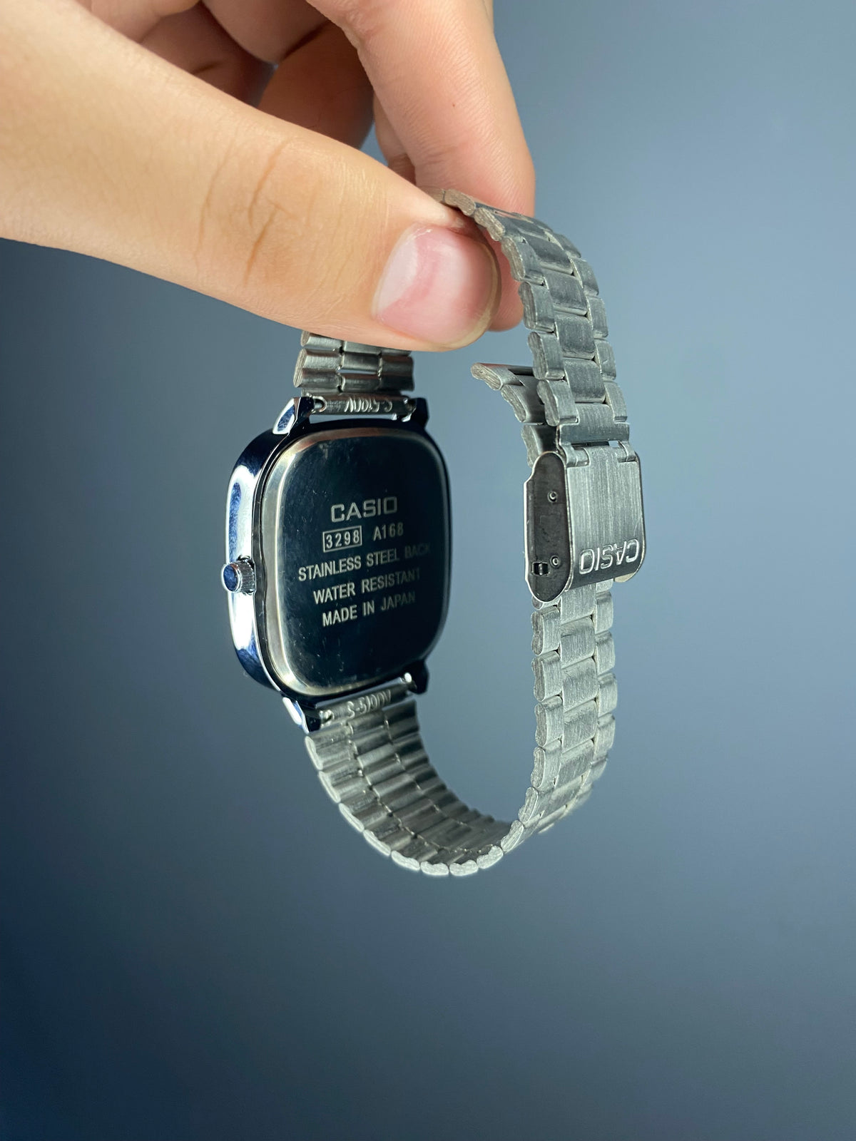 Casio vintage blue
