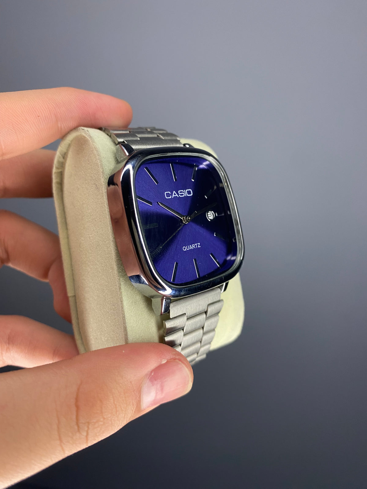 Casio vintage blue