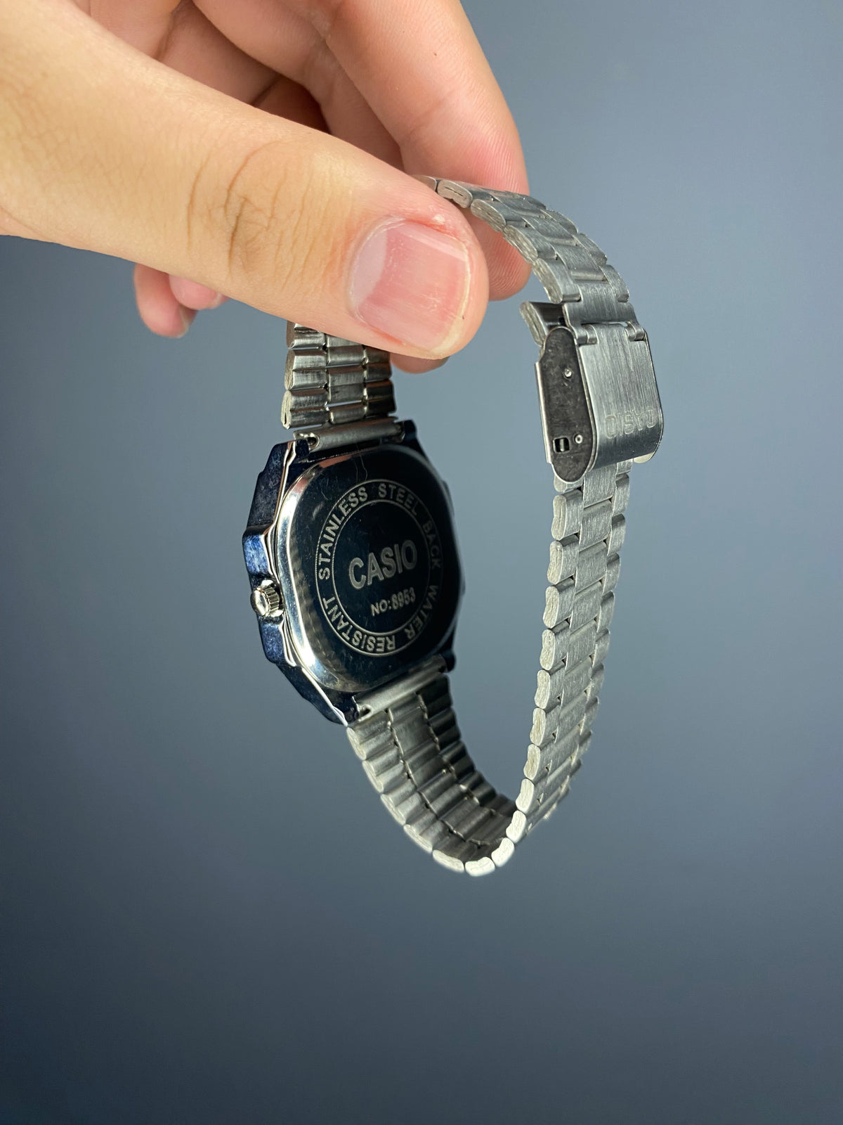 Casio vintage silver
