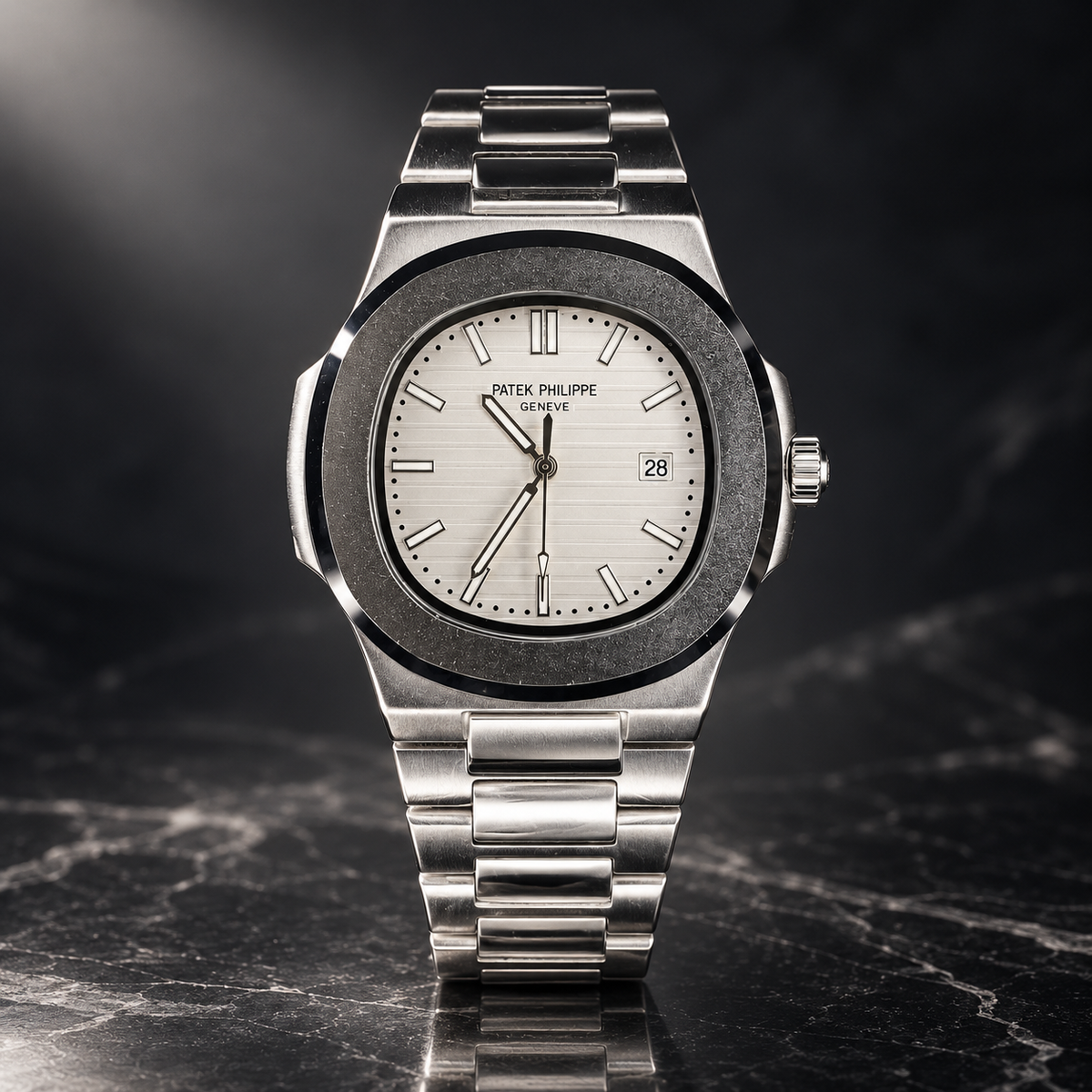 Patek Philippe Nautilus White AA