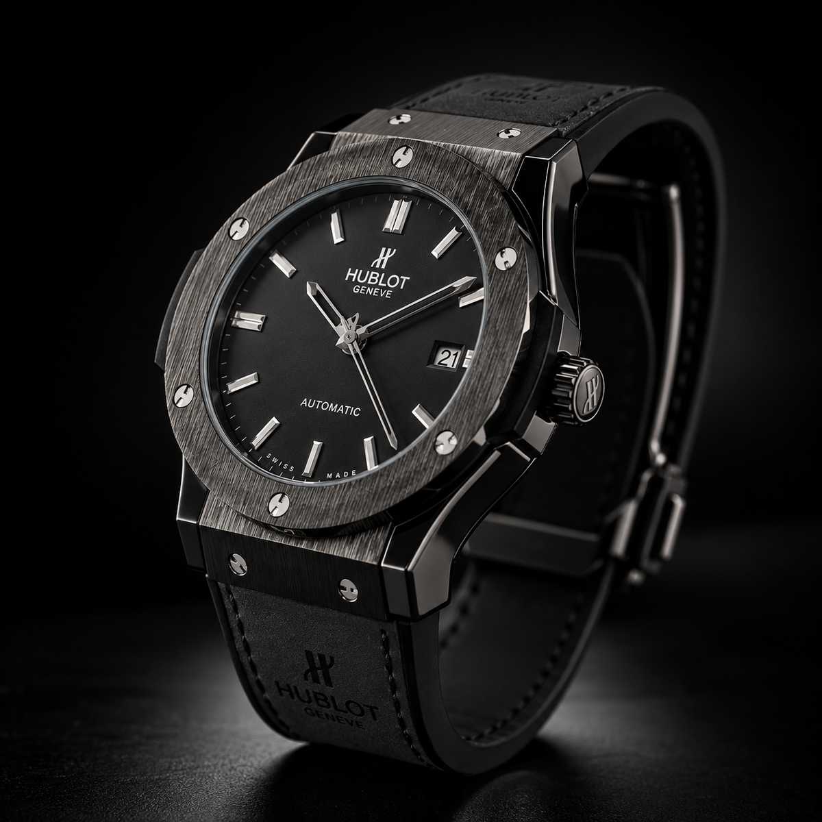 Hublot Automatic PN Black